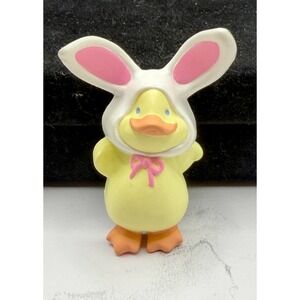 Vintage 1990 Hallmark Bunny Duck Pin Easter Chick Rabbit Brooch